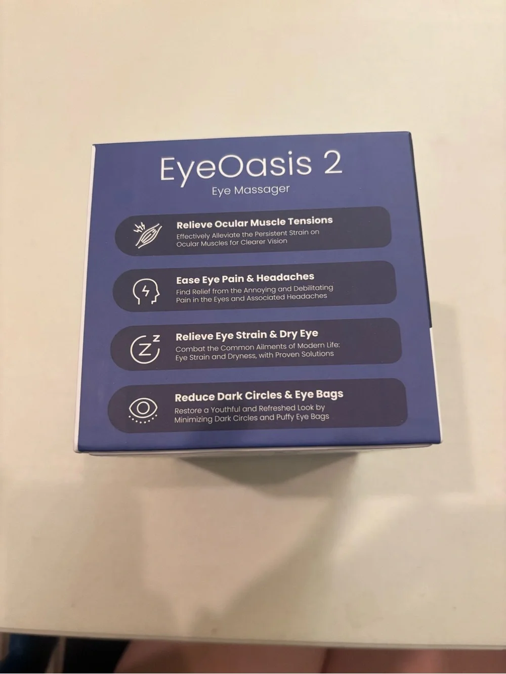White Eye Oasis 2 Massager - Soothing Eye Therapy